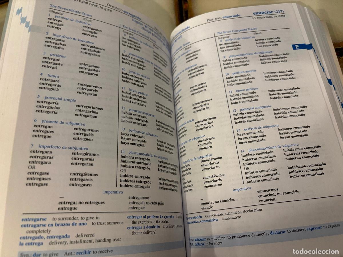 Libros de segunda mano: 501 Spanish Verbs. Barrons foreign language guides. - Foto 5