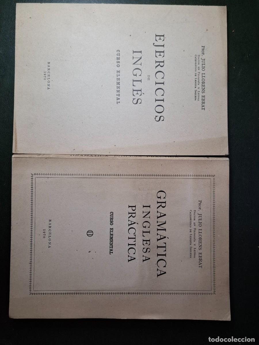 Libros de segunda mano: Gramatica inglesa pr&aacute;ctica y ejercicios - Julio Llorens- 1970 - Foto 1