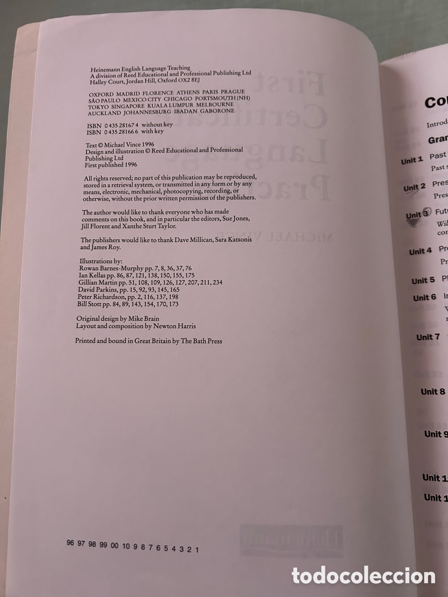 Libros de segunda mano: FIRST CERTIFICATE LANGUAGE PRACTICE - Foto 2