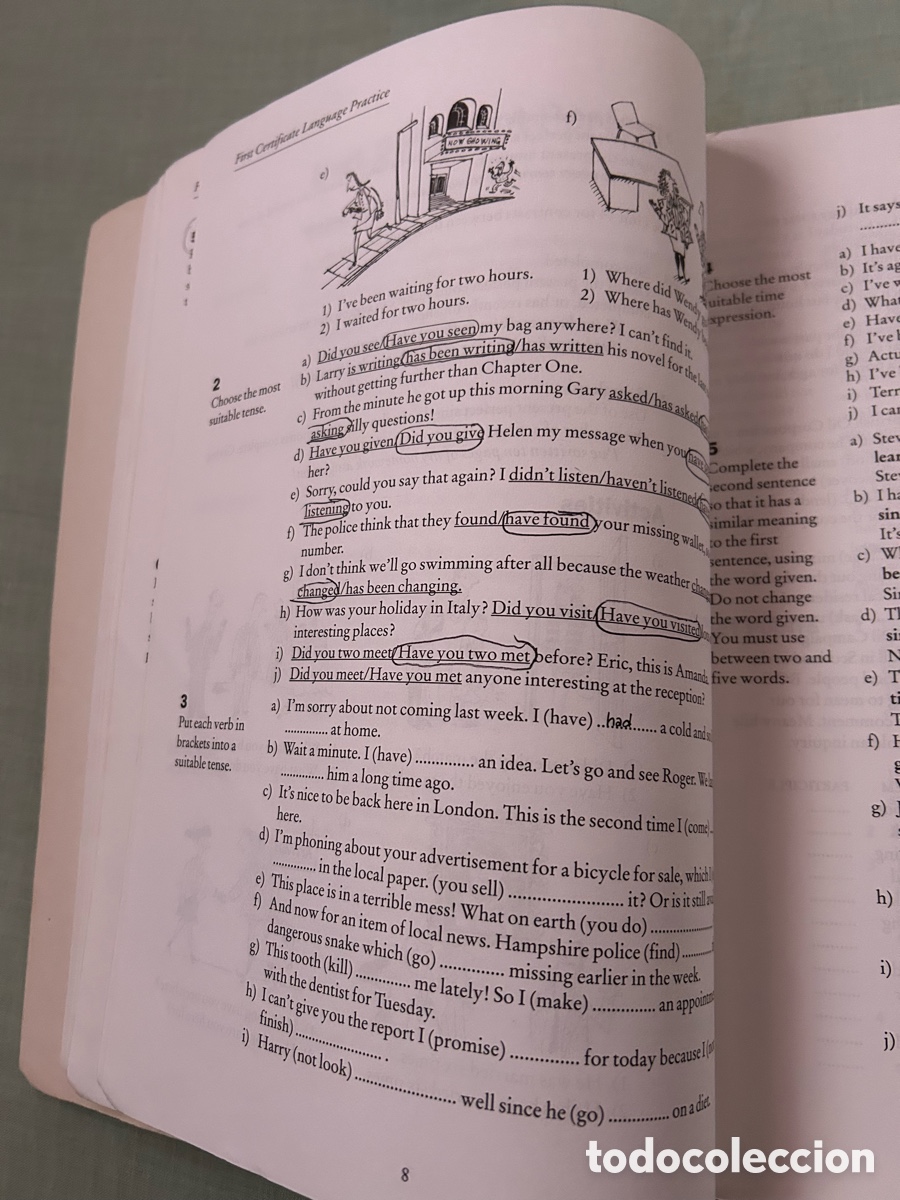 Libros de segunda mano: FIRST CERTIFICATE LANGUAGE PRACTICE - Foto 7