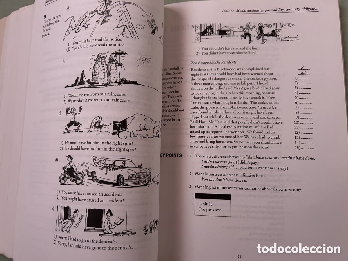 Libros de segunda mano: FIRST CERTIFICATE LANGUAGE PRACTICE - Foto 9