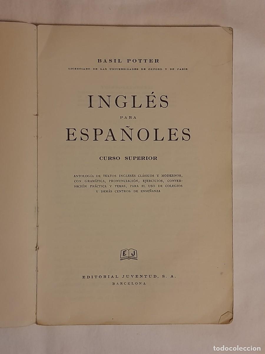 Libros de segunda mano: INGLES PARA ESPA&Ntilde;OLES. - Foto 2