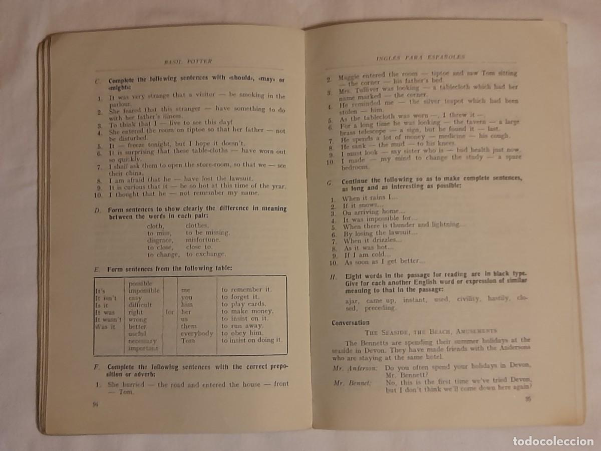 Libros de segunda mano: INGLES PARA ESPA&Ntilde;OLES. - Foto 5