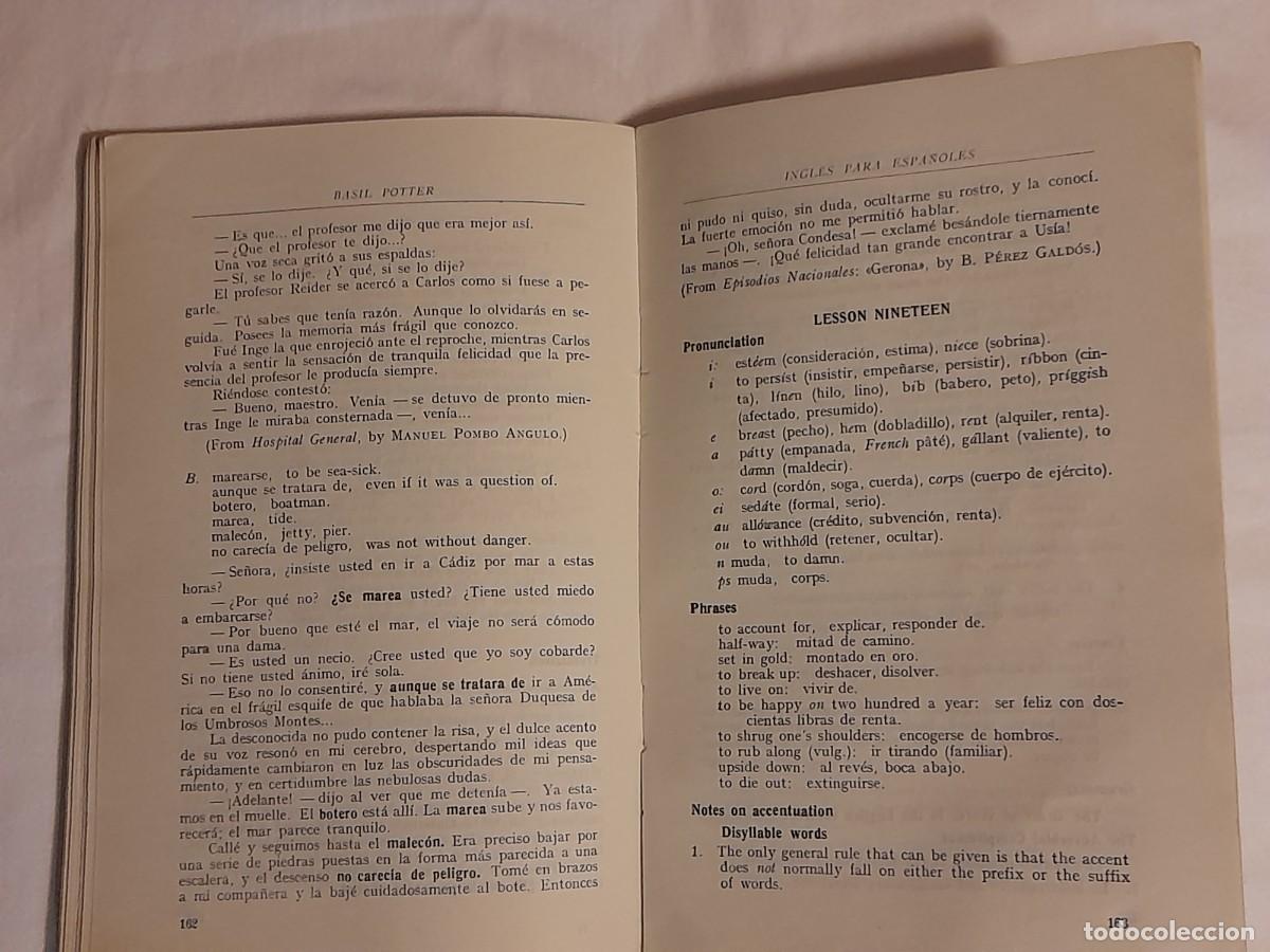 Libros de segunda mano: INGLES PARA ESPA&Ntilde;OLES. - Foto 6