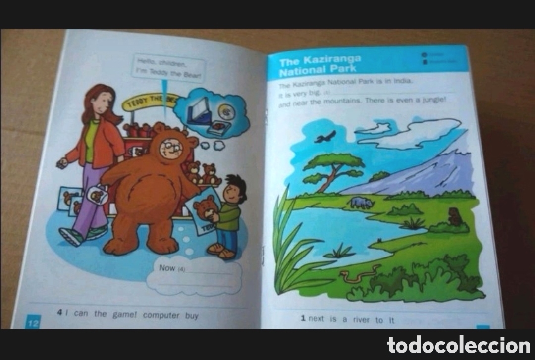 Libros de segunda mano: Libro + CD ROM Actividades y Juegos en ingl&eacute;s - Foto 2