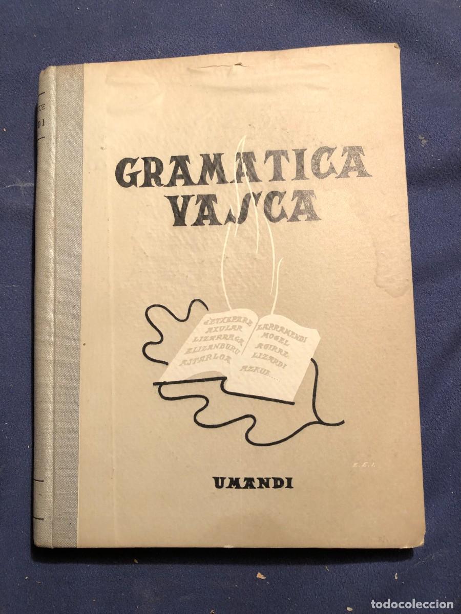 Libros de segunda mano: AA.VV.: - GRAMATICA VASCA - (1955) - Foto 1