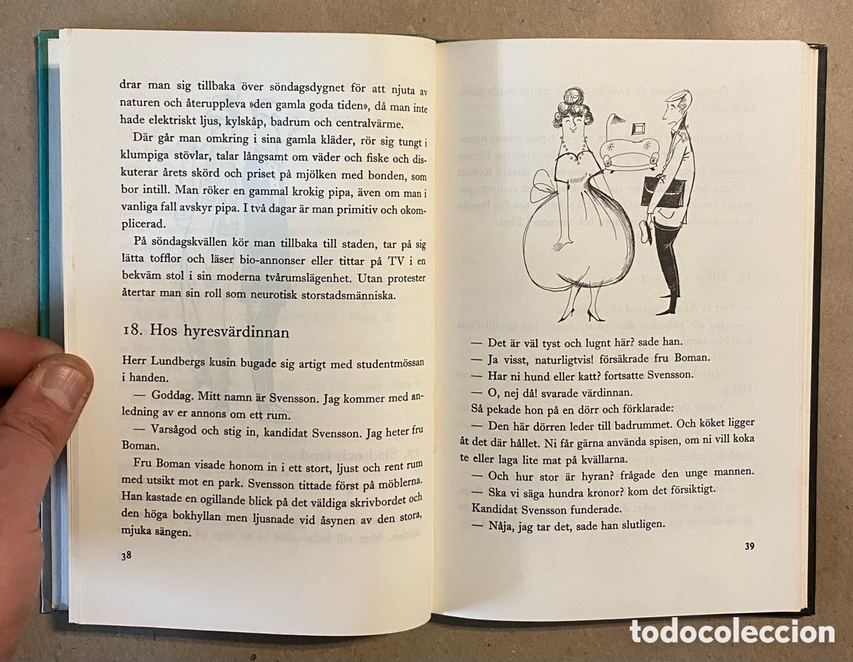 Libros de segunda mano: LEARN SWEDISH READER FOR BEGINNERS. SWEDISH READER FOR BEGINNERS. ALMQVIST & WINKELL 1959 - Foto 5