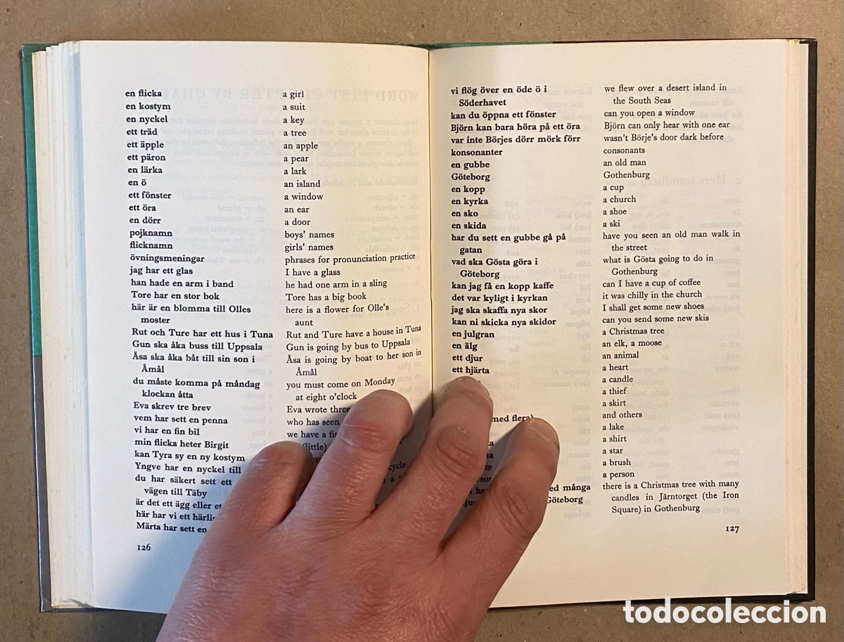 Libros de segunda mano: LEARN SWEDISH READER FOR BEGINNERS. SWEDISH READER FOR BEGINNERS. ALMQVIST & WINKELL 1959 - Foto 7