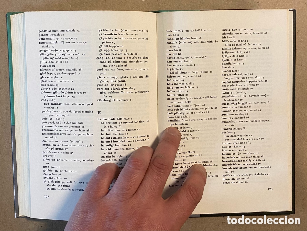 Libros de segunda mano: LEARN SWEDISH READER FOR BEGINNERS. SWEDISH READER FOR BEGINNERS. ALMQVIST & WINKELL 1959 - Foto 8