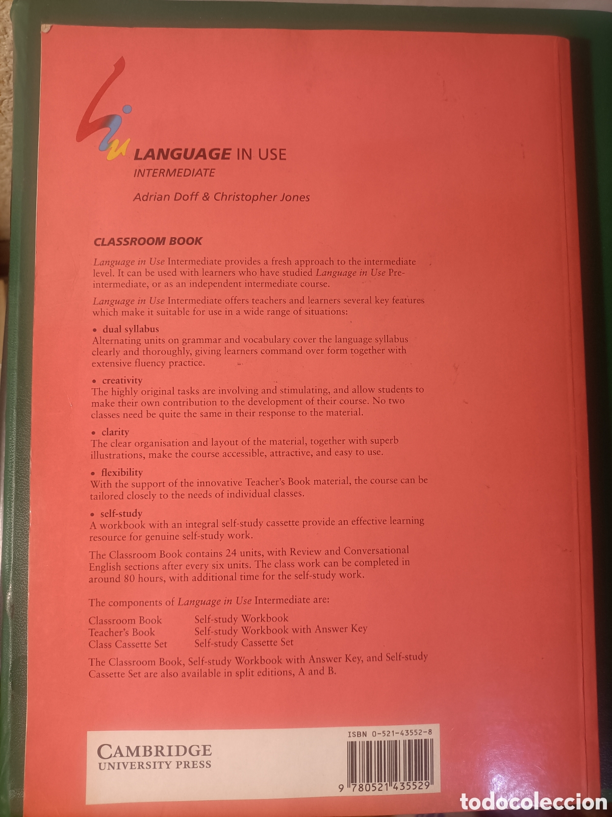 Libros de segunda mano: language in use a intermediate university de cambridge - Foto 4