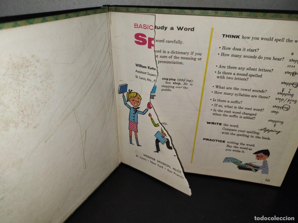 Libros de segunda mano: 142- M&Eacute;TODO DE INGL&Eacute;S. BASIC SPELLING GOALS 4 - KOTTMEYER AND WARE - 70S - 80S - Foto 3