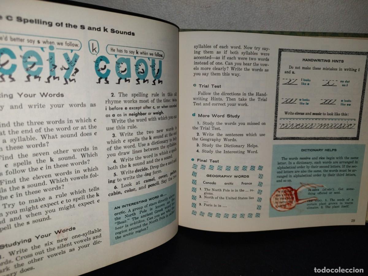 Libros de segunda mano: 142- M&Eacute;TODO DE INGL&Eacute;S. BASIC SPELLING GOALS 4 - KOTTMEYER AND WARE - 70S - 80S - Foto 8