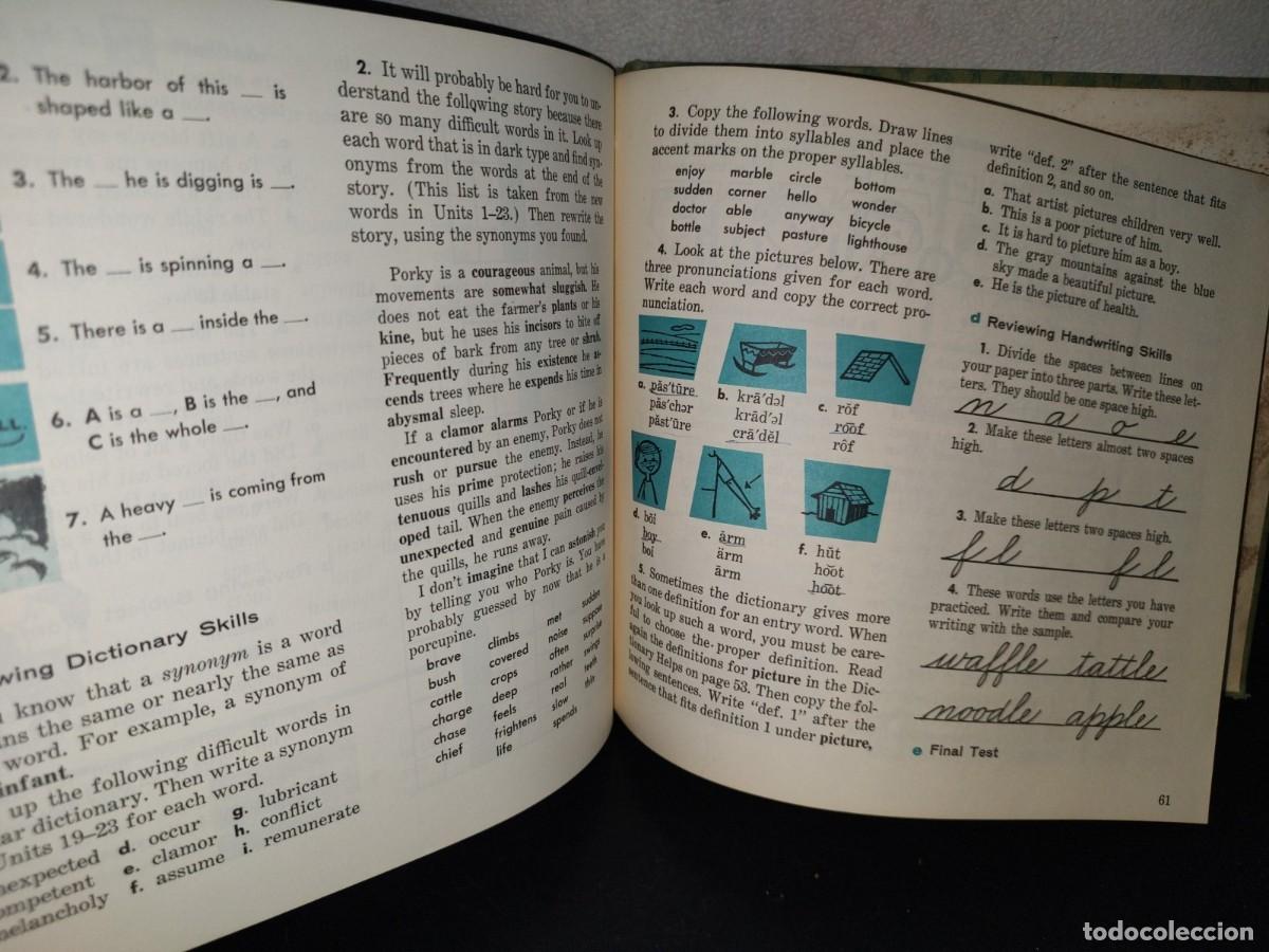 Libros de segunda mano: 142- M&Eacute;TODO DE INGL&Eacute;S. BASIC SPELLING GOALS 4 - KOTTMEYER AND WARE - 70S - 80S - Foto 9