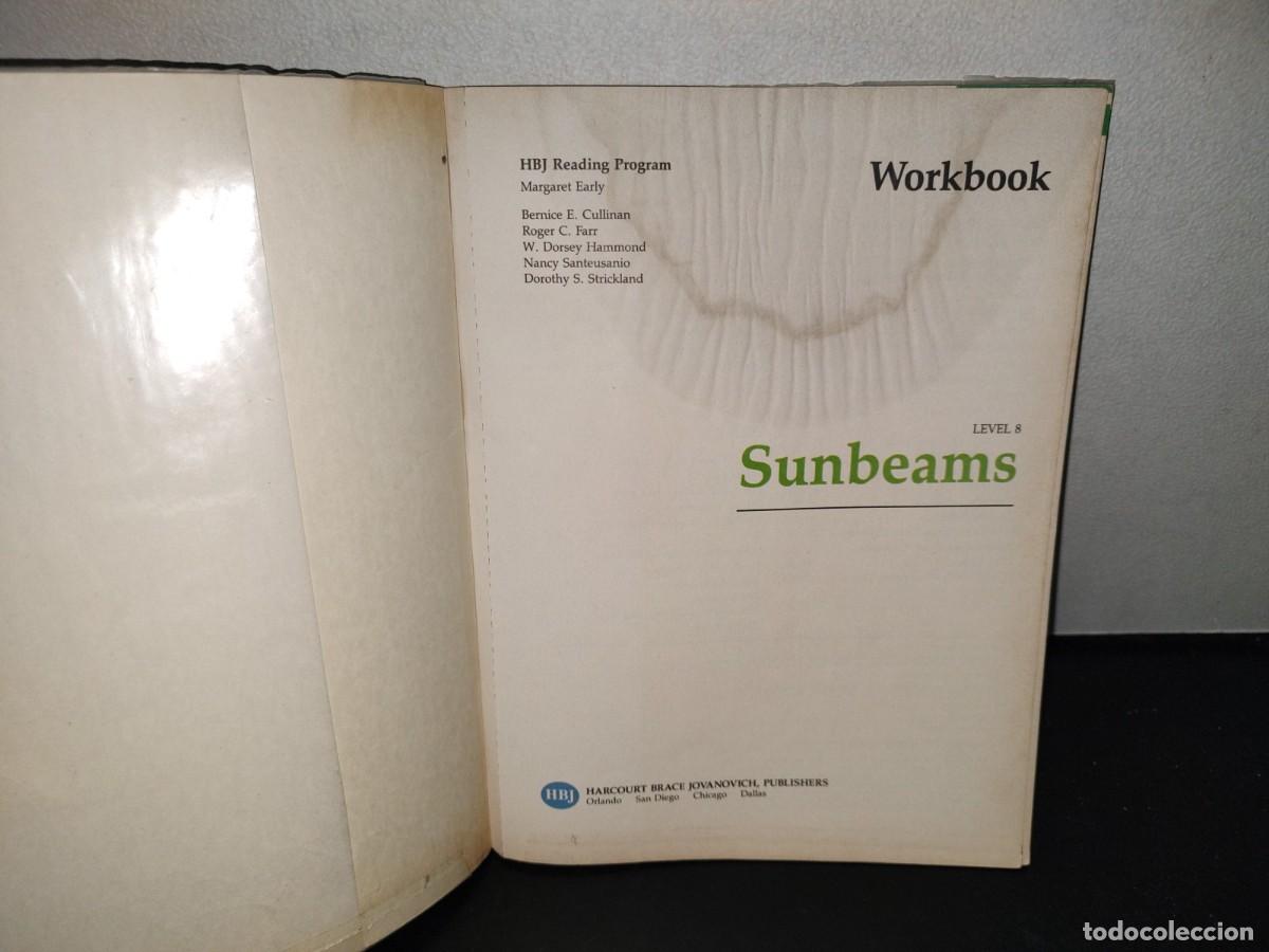 Libros de segunda mano: 142- WORKBOOK. SUNBEAMS LEVEL 8. HBJ READING PROGRAM - 1987 - Foto 3