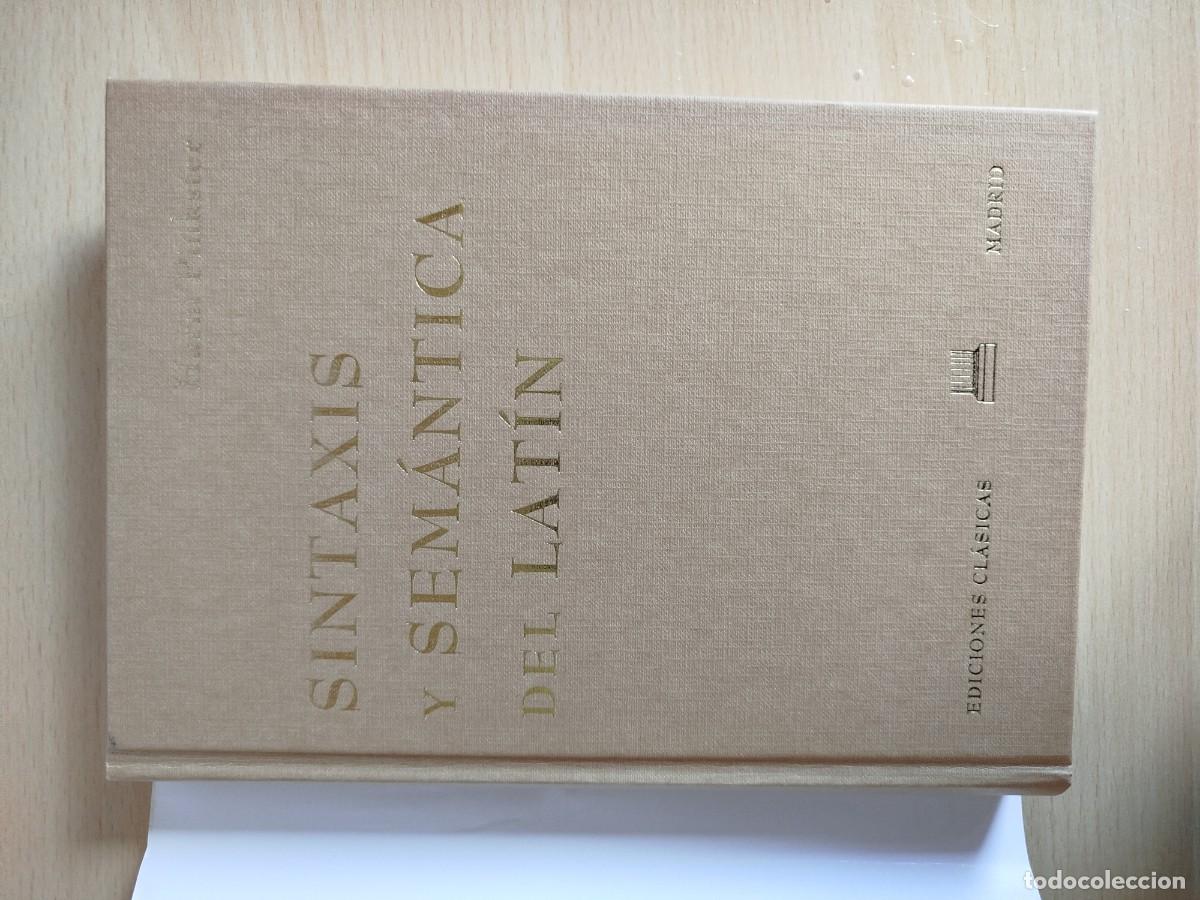 Libros de segunda mano: Sintaxis y sem&aacute;ntica del lat&iacute;n (Pinkster) - Foto 2