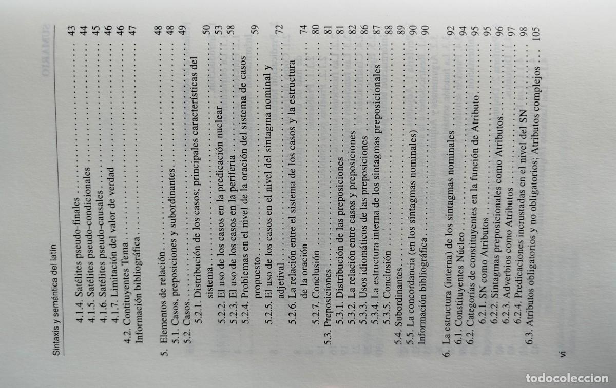 Libros de segunda mano: Sintaxis y sem&aacute;ntica del lat&iacute;n (Pinkster) - Foto 7