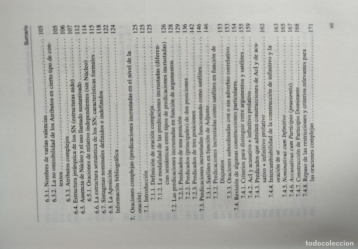 Libros de segunda mano: Sintaxis y sem&aacute;ntica del lat&iacute;n (Pinkster) - Foto 8