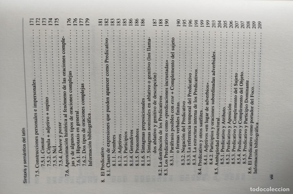 Libros de segunda mano: Sintaxis y sem&aacute;ntica del lat&iacute;n (Pinkster) - Foto 9