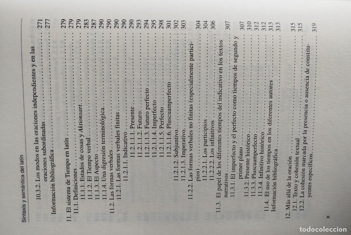 Libros de segunda mano: Sintaxis y sem&aacute;ntica del lat&iacute;n (Pinkster) - Foto 11