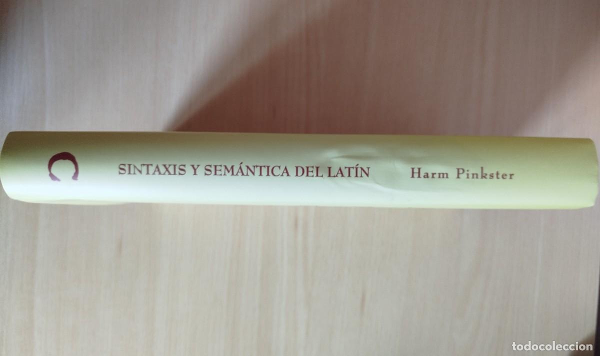 Libros de segunda mano: Sintaxis y sem&aacute;ntica del lat&iacute;n (Pinkster) - Foto 13