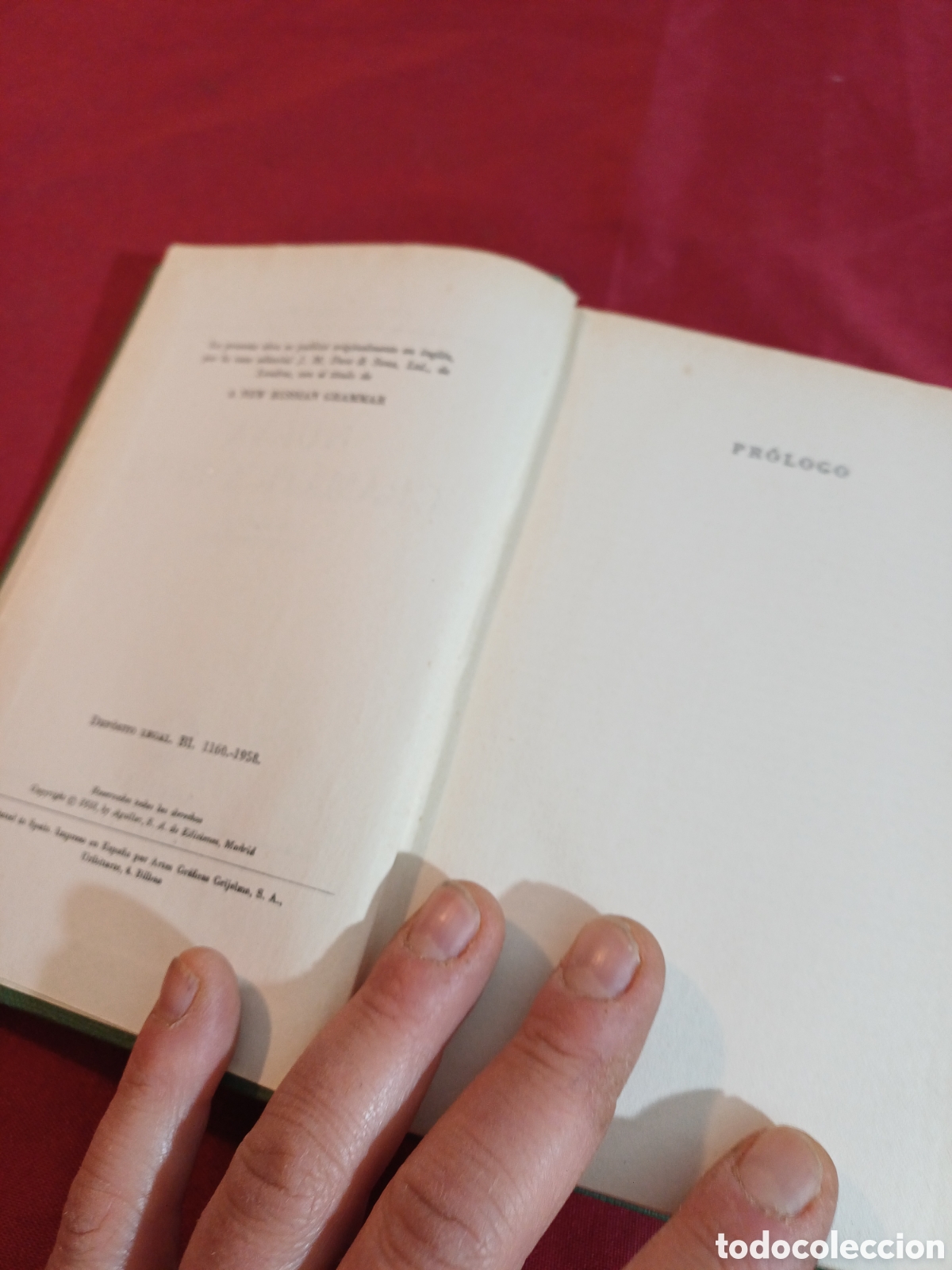Libros de segunda mano: LIBRO, NUEVA GRAM&Aacute;TICA RUSA, 1958 - Foto 7
