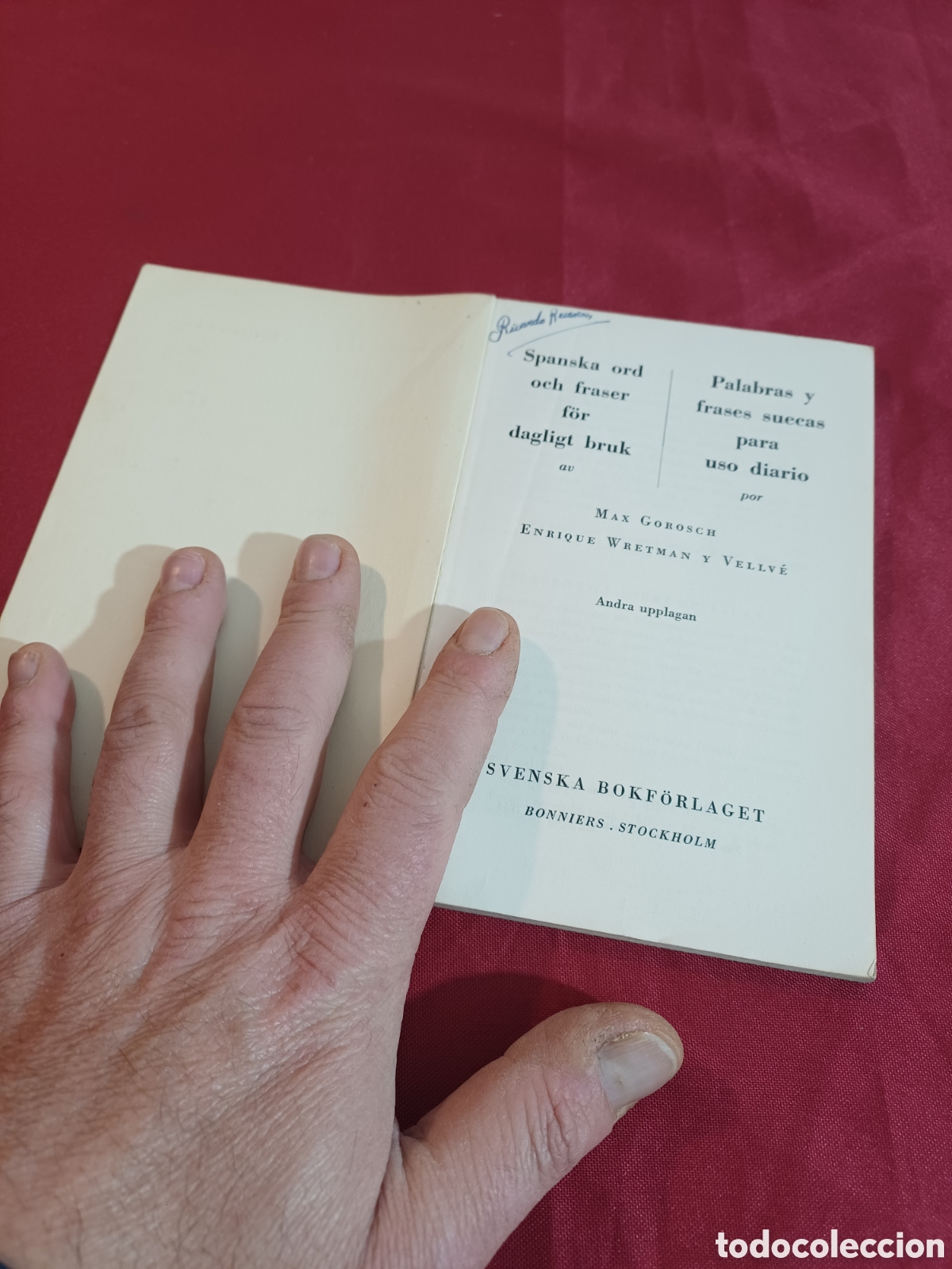 Libros de segunda mano: LIBRO, PALABRAS Y FRASES SUECAS, 1954 - Foto 4