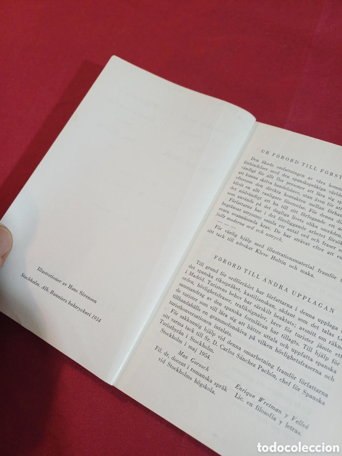 Libros de segunda mano: LIBRO, PALABRAS Y FRASES SUECAS, 1954 - Foto 6