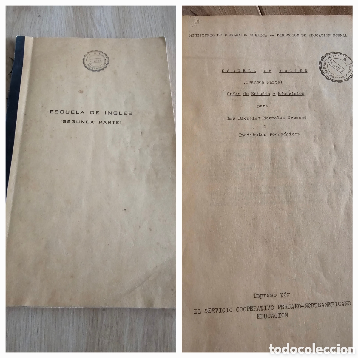 Libros de segunda mano: Libro escuela de Ingl&eacute;s Peruano - Foto 1