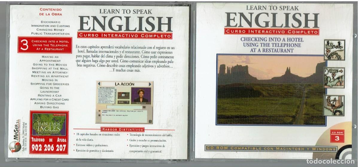 Libros de segunda mano: CURSOS DE INGL&Eacute;S ( 3 ) - 15 CDs - Foto 10
