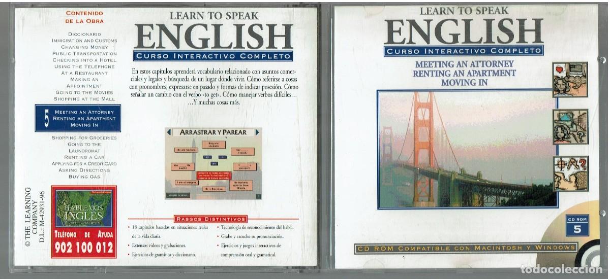 Libros de segunda mano: CURSOS DE INGL&Eacute;S ( 3 ) - 15 CDs - Foto 12
