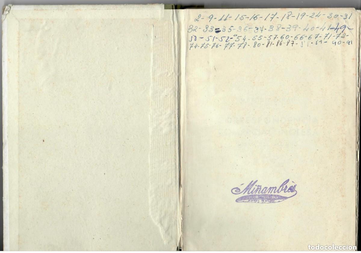 Libros de segunda mano: CORRESPONDENCIA COMERCIAL INGLESA - Foto 3
