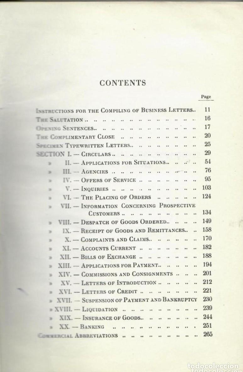 Libros de segunda mano: CORRESPONDENCIA COMERCIAL INGLESA - Foto 5