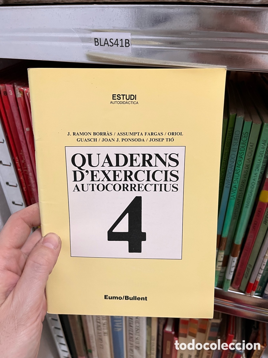 Libros de segunda mano: Blas41B QUADERNS DEXERCICIS AUTOCORRECTIUS 4 - Foto 1