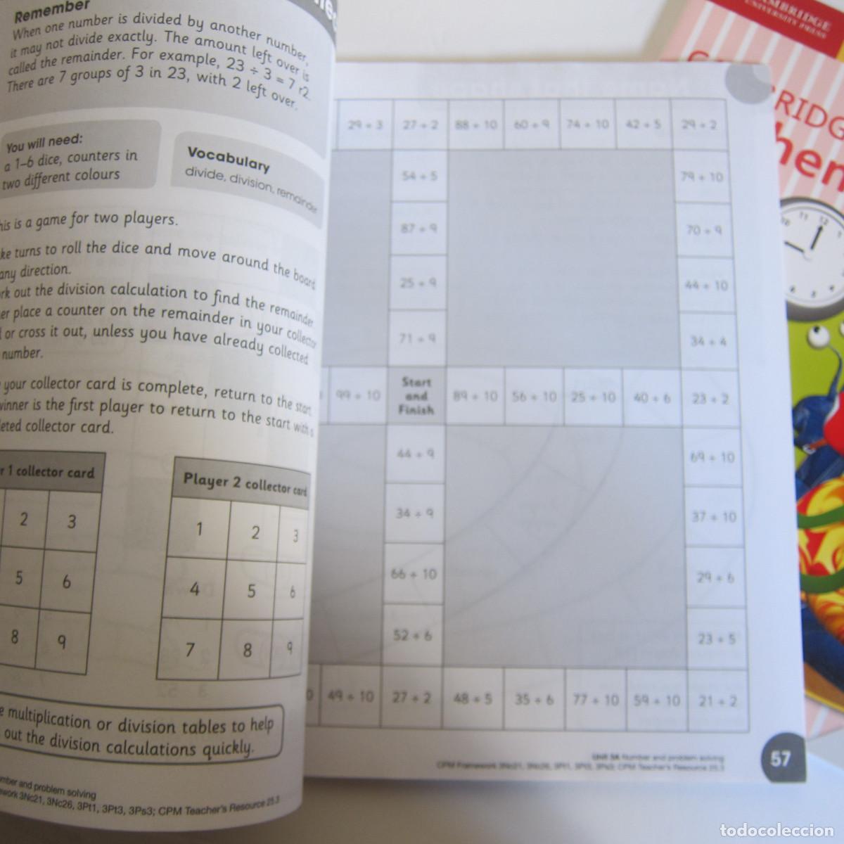 Libros de segunda mano: CAMBRIDGE PRIMARY - MATHEMATICS 3 - SKILLS BUILDER, CHALLENGE (CAMBRIDGE) IDIOMAS - Foto 2
