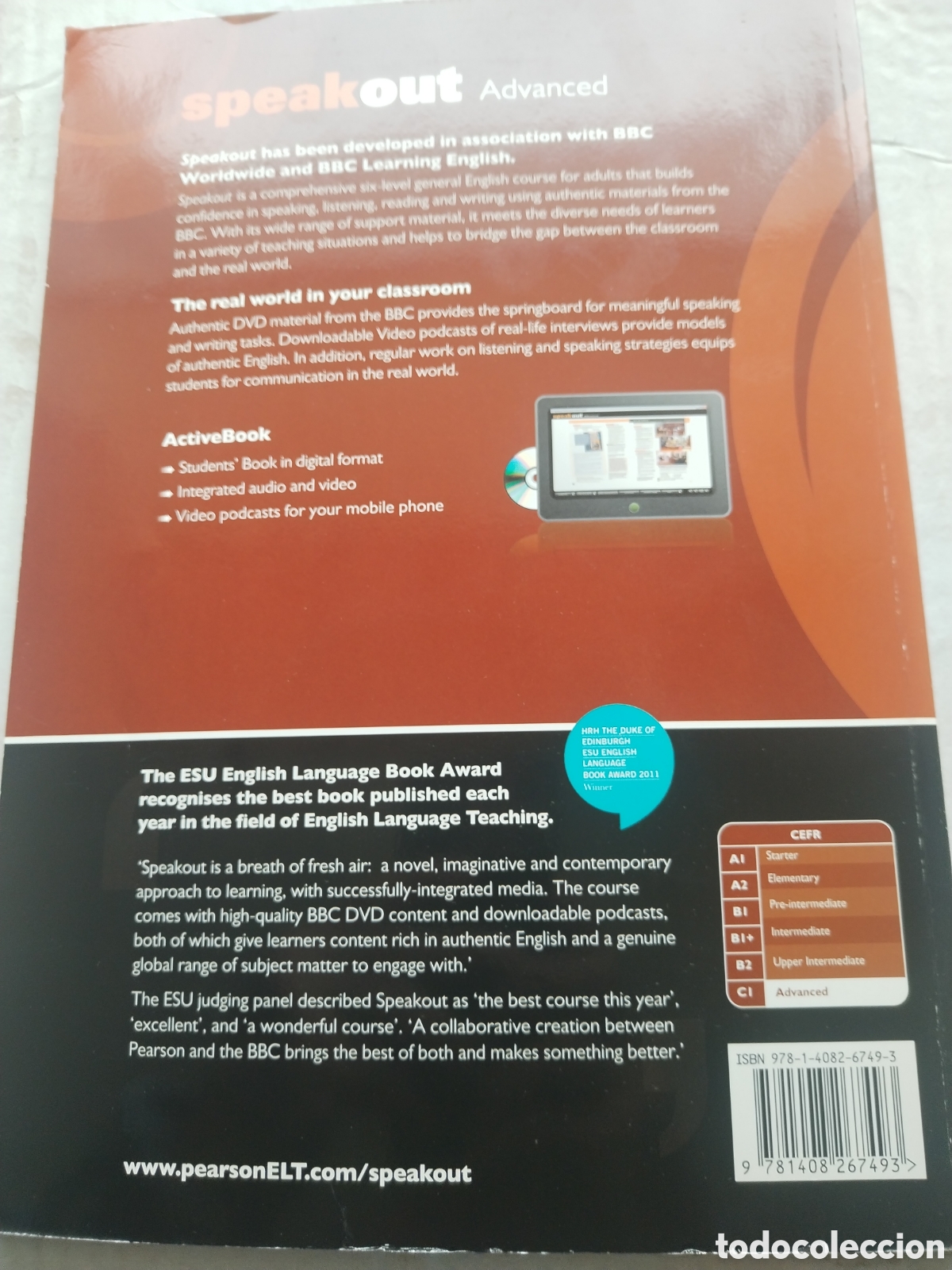 Libros de segunda mano: SPEAKOUT ADVANCE/PEARSON - Foto 5