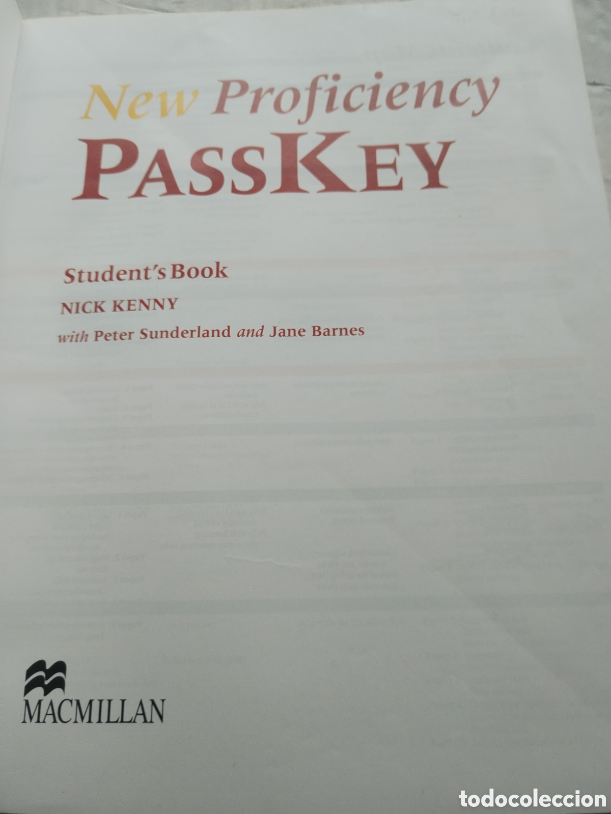 Libros de segunda mano: NEW PROFICIENCY PASSKEY/MACMILLAN - Foto 2