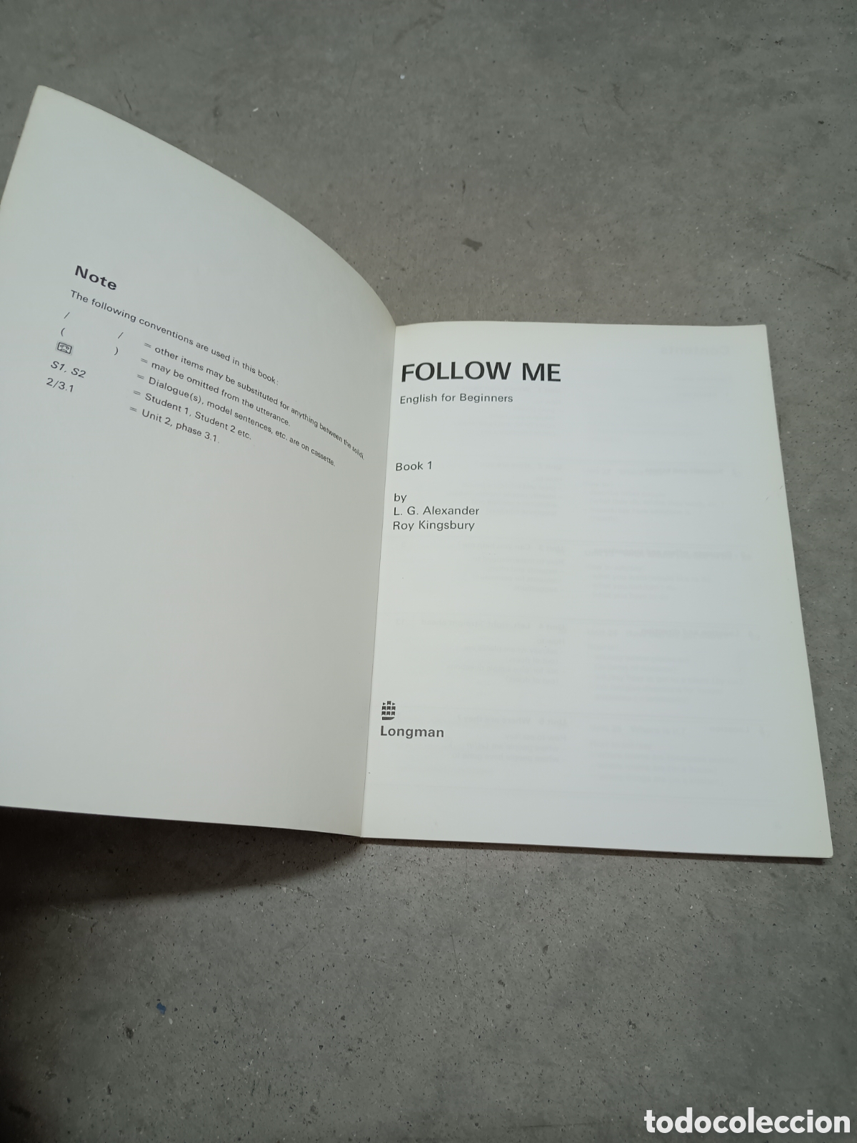 Libros de segunda mano: FOLLOW ME - LONGMAN 1982 - Foto 3