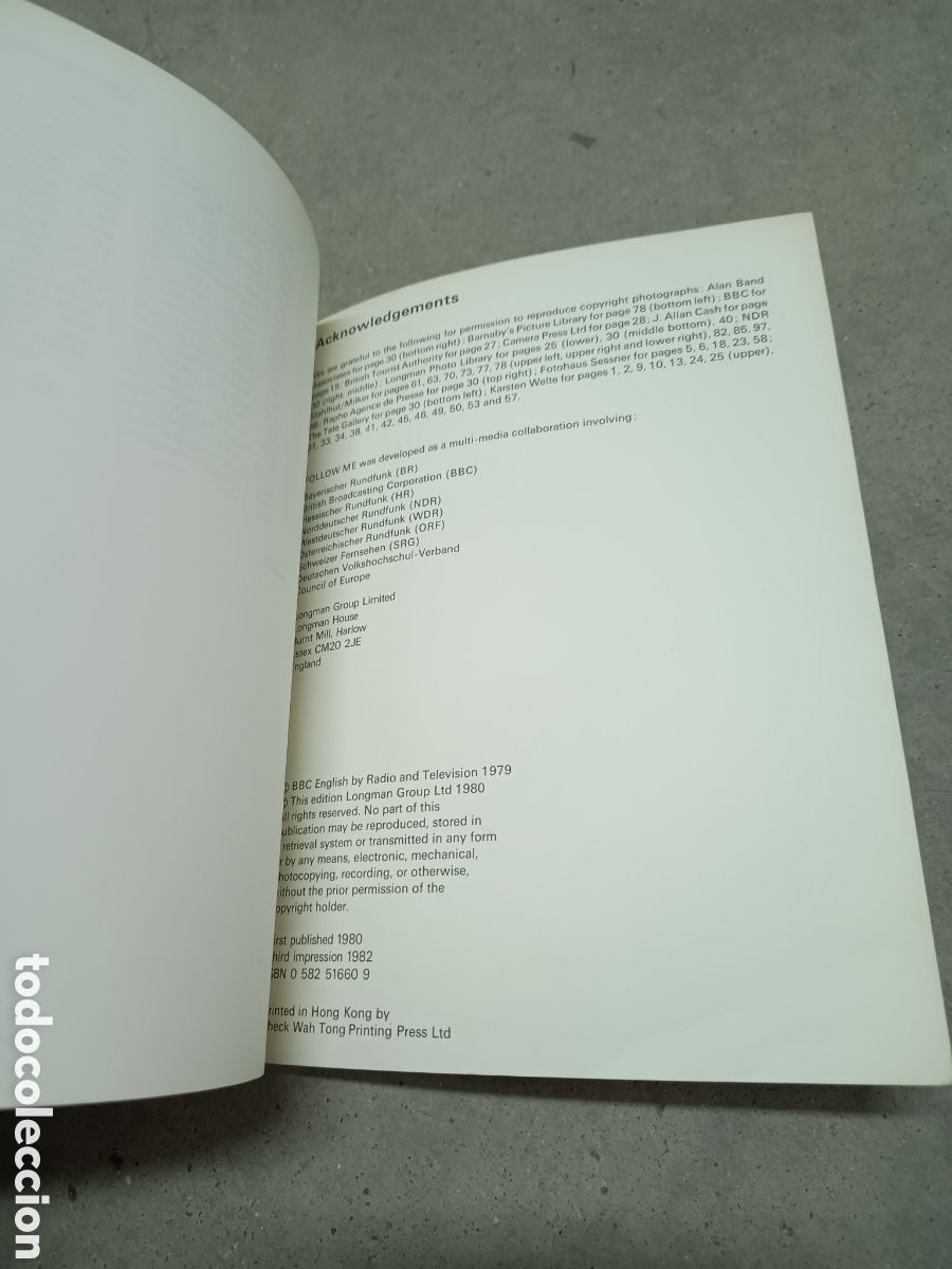 Libros de segunda mano: FOLLOW ME - LONGMAN 1982 - Foto 4