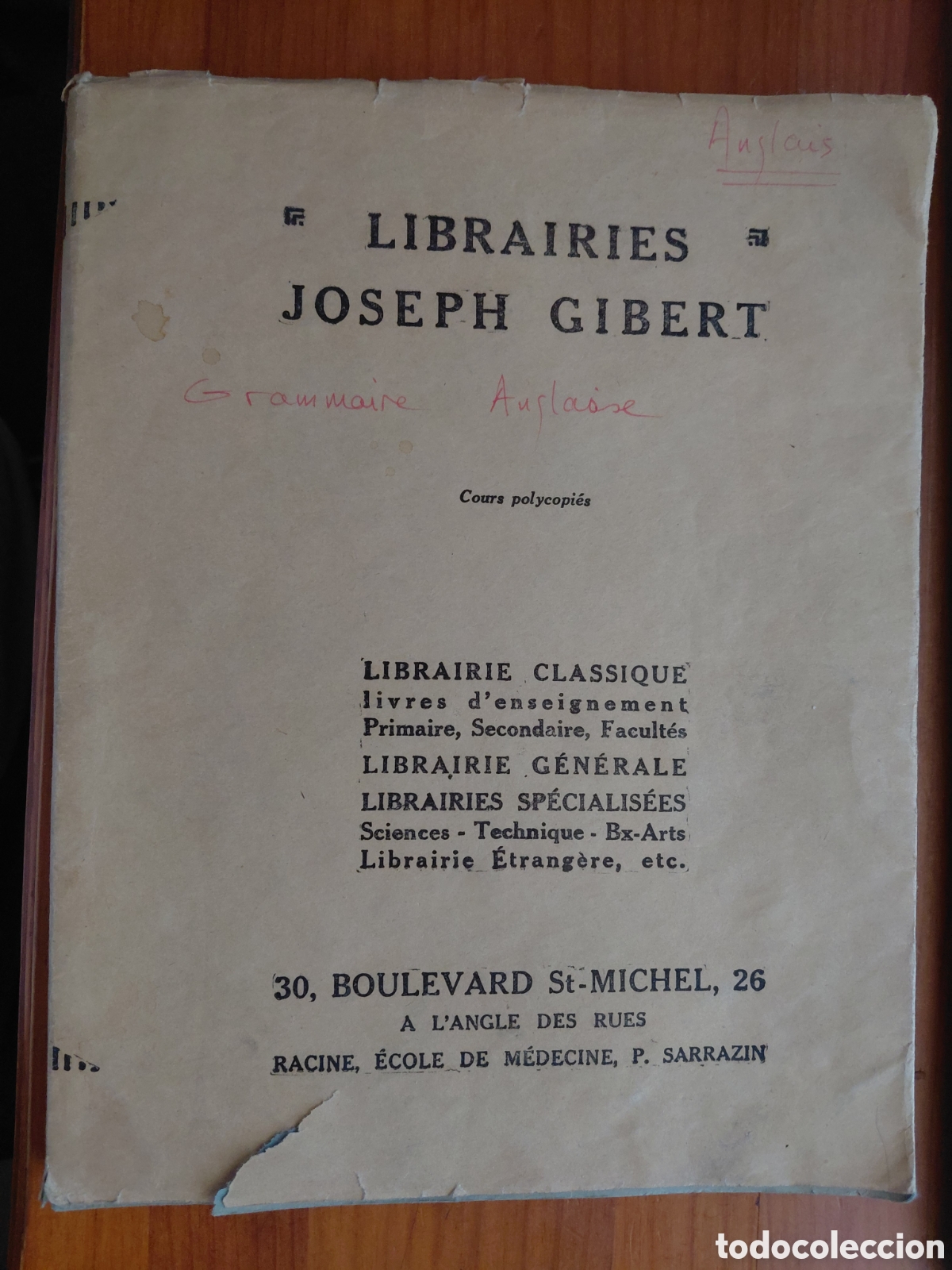 Libros de segunda mano: Librairies Joseph Gibert - Foto 1