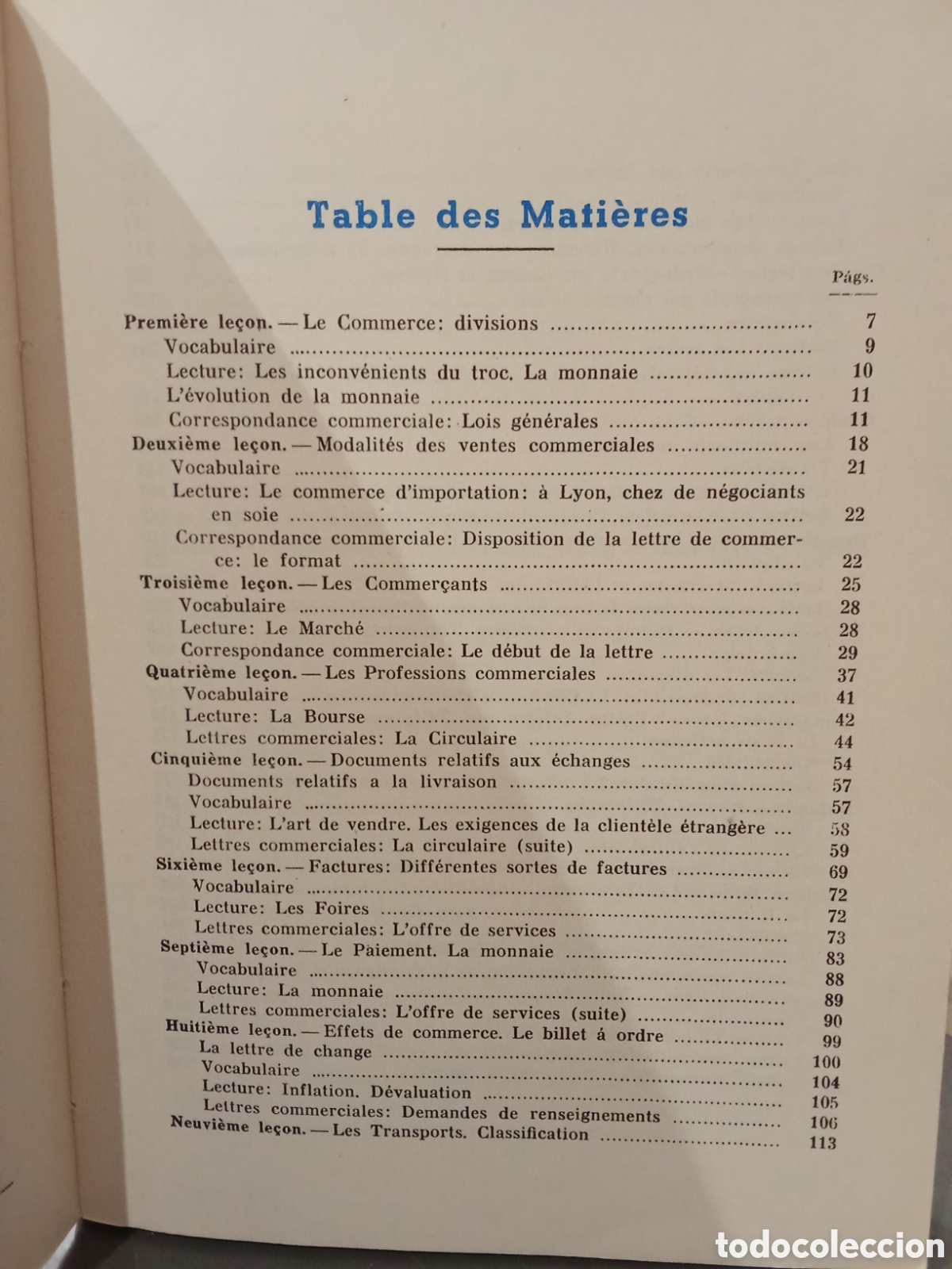 Libros de segunda mano: Curso Pr&aacute;ctico de Frances Comercial - Julio Lago Alonso - Foto 4