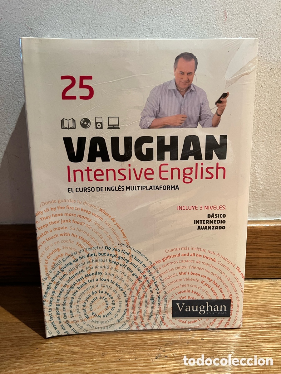 Libros de segunda mano: VAUGHAN Intensive English 25 - Foto 1