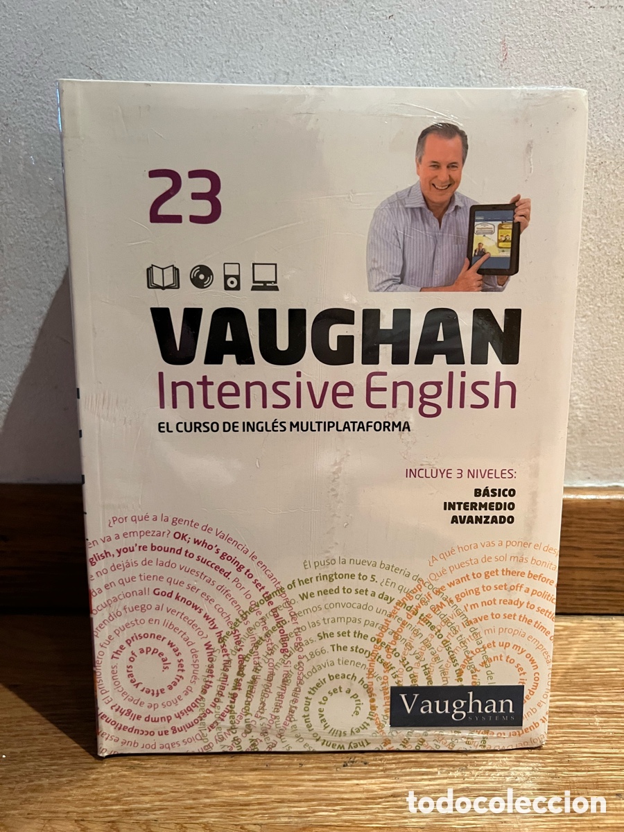 Libros de segunda mano: VAUGHAN Intensive English 23 - Foto 1