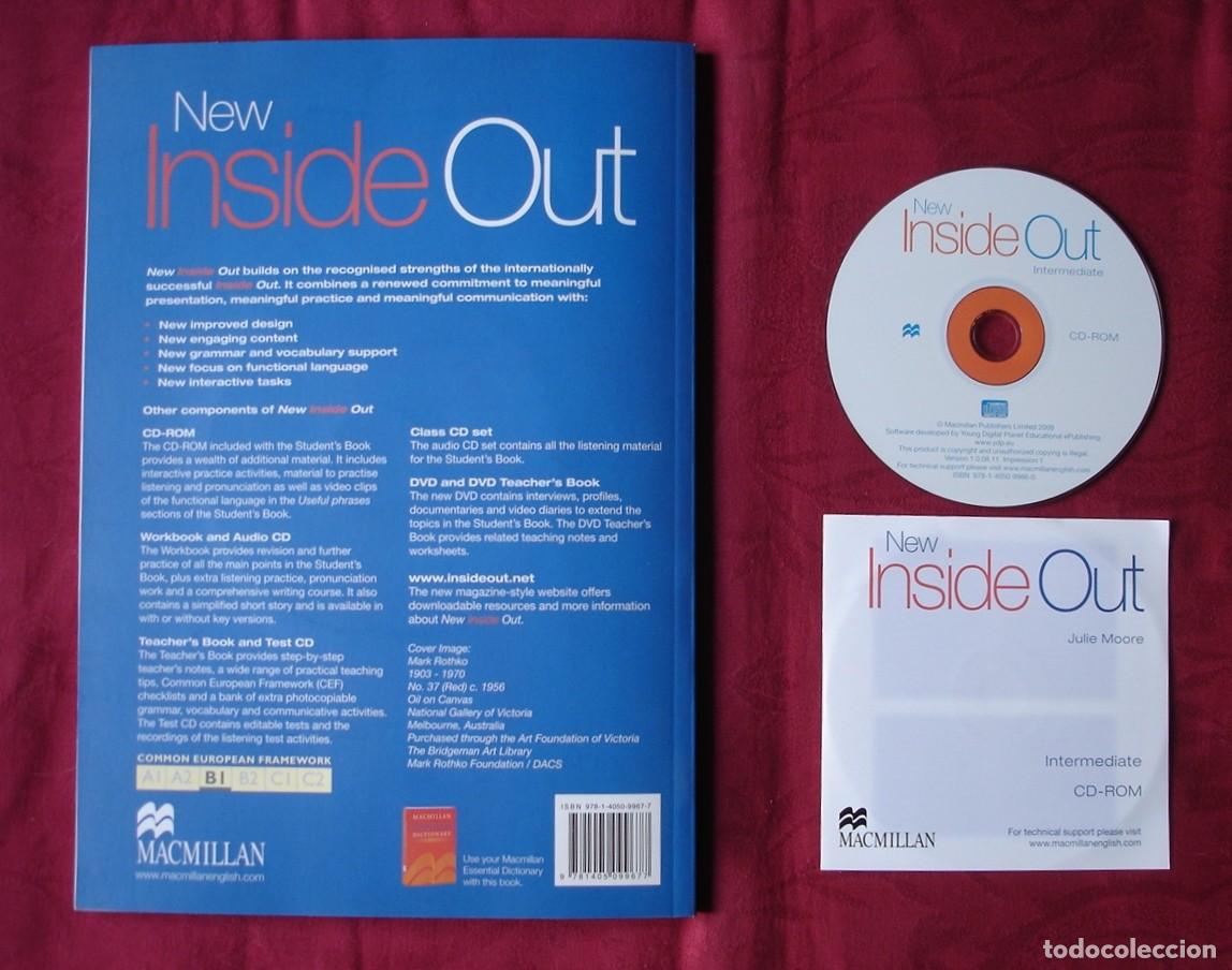 Libros de segunda mano: New Inside Out Intermediate. B1. Student&acute;s Book + CD. Workbook + Audio CD. Curso de Ingl&eacute;s. - Foto 4