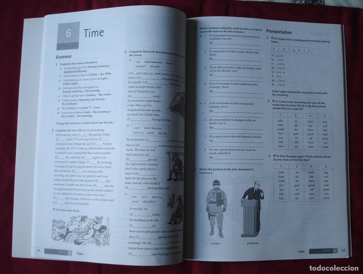 Libros de segunda mano: New Inside Out Intermediate. B1. Student&acute;s Book + CD. Workbook + Audio CD. Curso de Ingl&eacute;s. - Foto 6