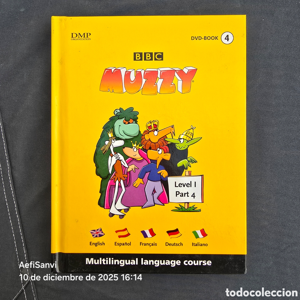 Libros de segunda mano: BBC MUZZY, DVD-BOOK 4: LEVEL I, PART 4 - Foto 1