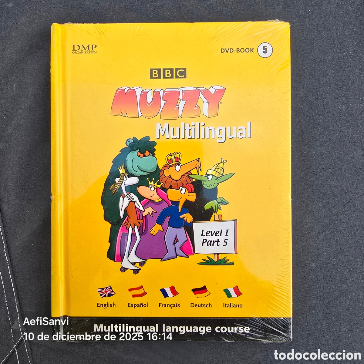 Libros de segunda mano: BBC MUZZY, DVD-BOOK 5: LEVEL I, PART 5 - Foto 1