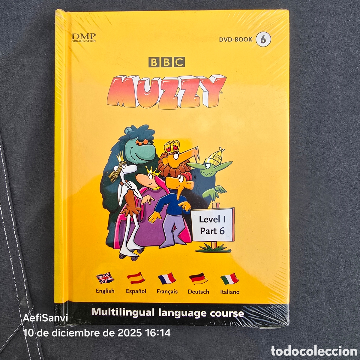 Libros de segunda mano: BBC MUZZY, DVD-BOOK 6: LEVEL I, PART 6 - Foto 1