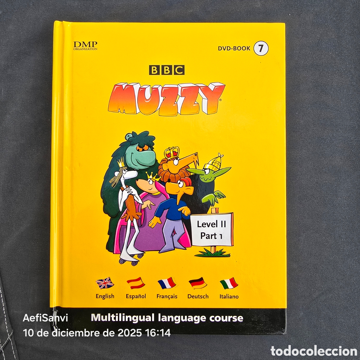 Libros de segunda mano: BBC MUZZY, DVD-BOOK 7: LEVEL II, PART 1 - Foto 1