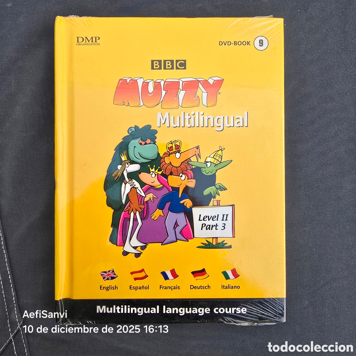 Libros de segunda mano: BBC MUZZY, DVD-BOOK 9: LEVEL II, PART 3 - Foto 1