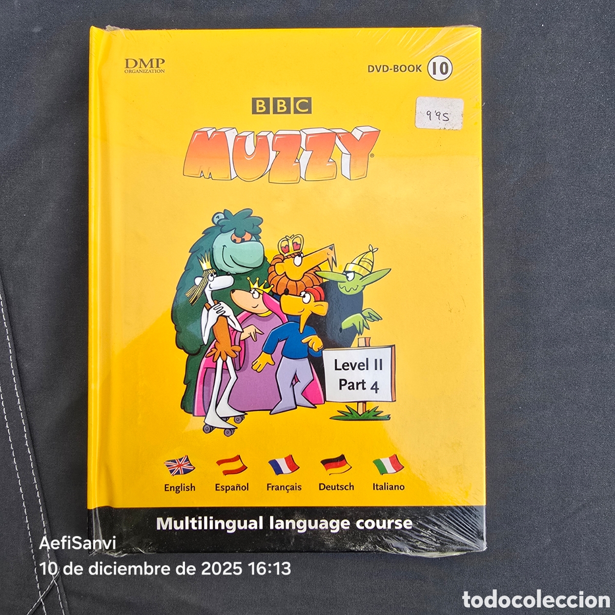 Libros de segunda mano: BBC MUZZY, DVD-BOOK 10: LEVEL II, PART 4 - Foto 1